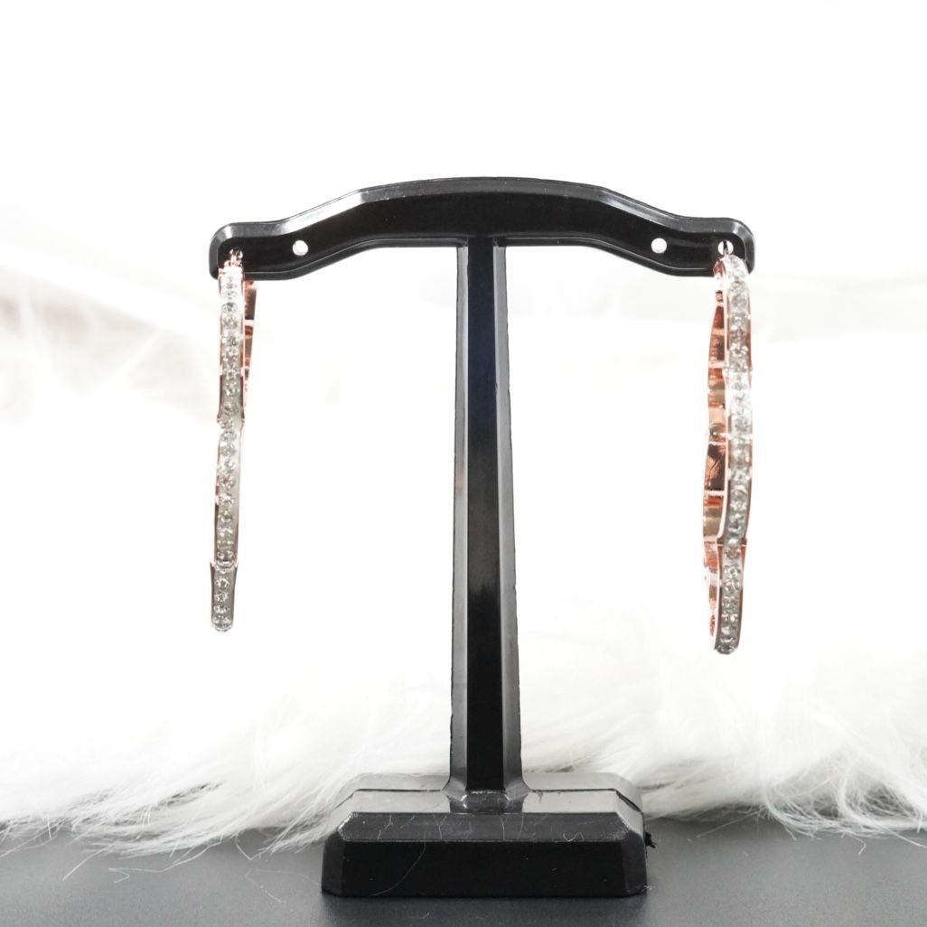 Miniatura 3 de CANDONGA TREBOL ROSA PIEDRA-BLANCA